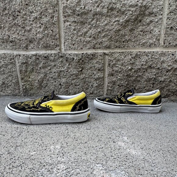 VANS X SPONGEBOB SQUAREPANTS Slip-On Sneakers Mens 4 35 Gigliotti Running Shoes - Picture 5 of 14